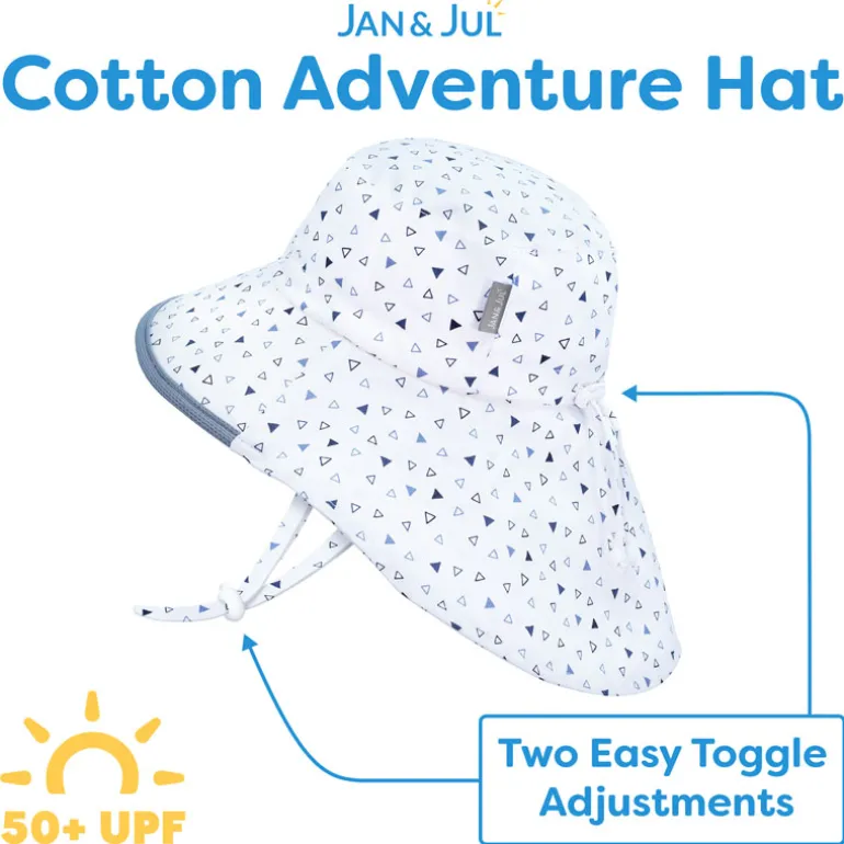 Adult Cotton Adventure Hats | Navy with Navy Trim