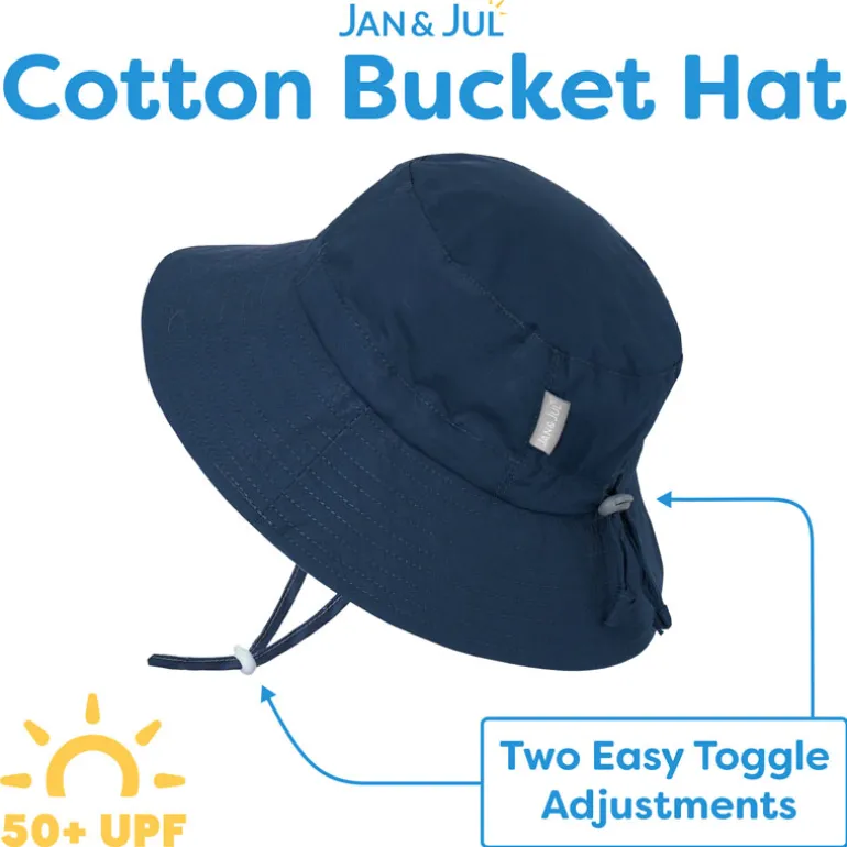 Adult Cotton Bucket Hats | Navy