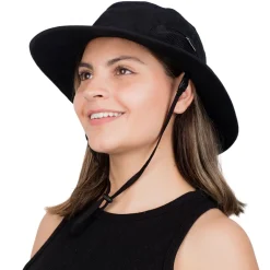 Adult Packable Hiking Hats | Black