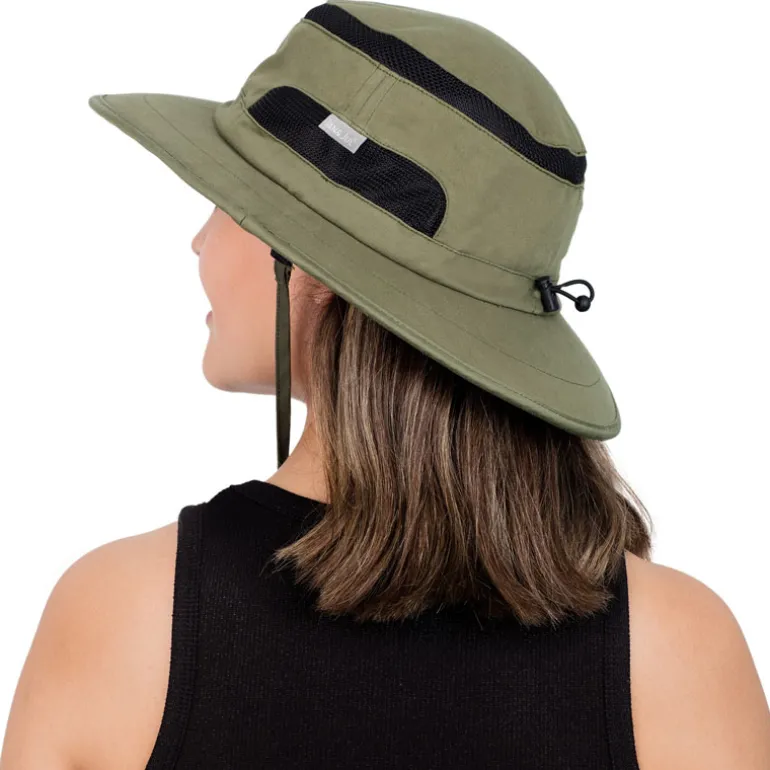 Adult Packable Hiking Hats | Army Green
