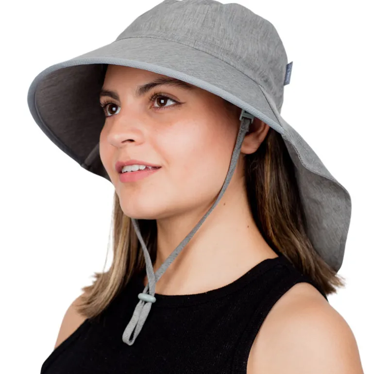 Adult Water Repellent Adventure Hats | Grey