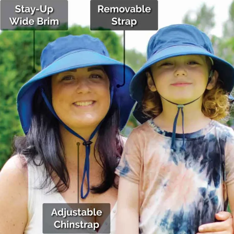 Adult Water Repellent Adventure Hats | Grey