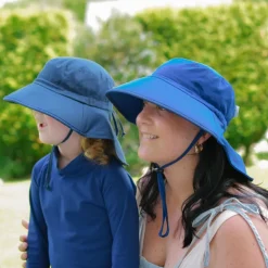 Adult Water Repellent Adventure Hats | Navy