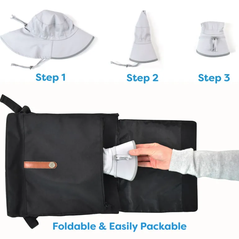 Adult Water Repellent Adventure Hats | Navy