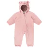 Baby Fleece Bunting Suit | Dusty Pink