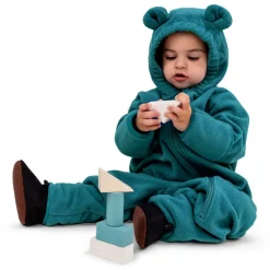 Baby Fleece Bunting Suit | Blue Spruce