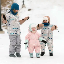 Baby Snowsuit | Pink Forest