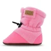 Baby Stay-Put Cozy Booties | Watermelon Pink