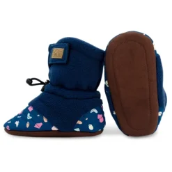 Baby Stay-Put Cozy Booties | Terrazzo