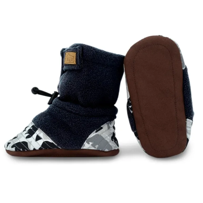 Baby Stay-Put Cozy Booties | Bear