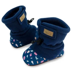 Baby Stay-Put Cozy Booties | Terrazzo