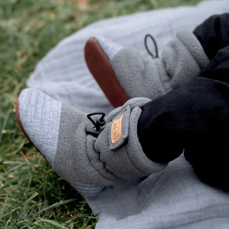 Baby Stay-Put Cozy Booties | Bear