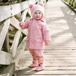 Baby Stay-Put Cozy Booties | Prairie Flowers