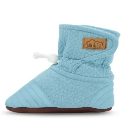 Baby Stay-Put Lite Booties | Egg Blue