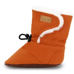 Baby Stay-Put Winter Booties | Terracotta