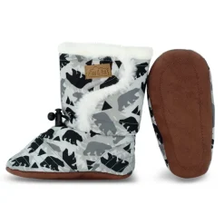 Baby Stay-Put Winter Booties | Bear