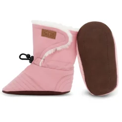 Baby Stay-Put Winter Booties | Dusty Pink
