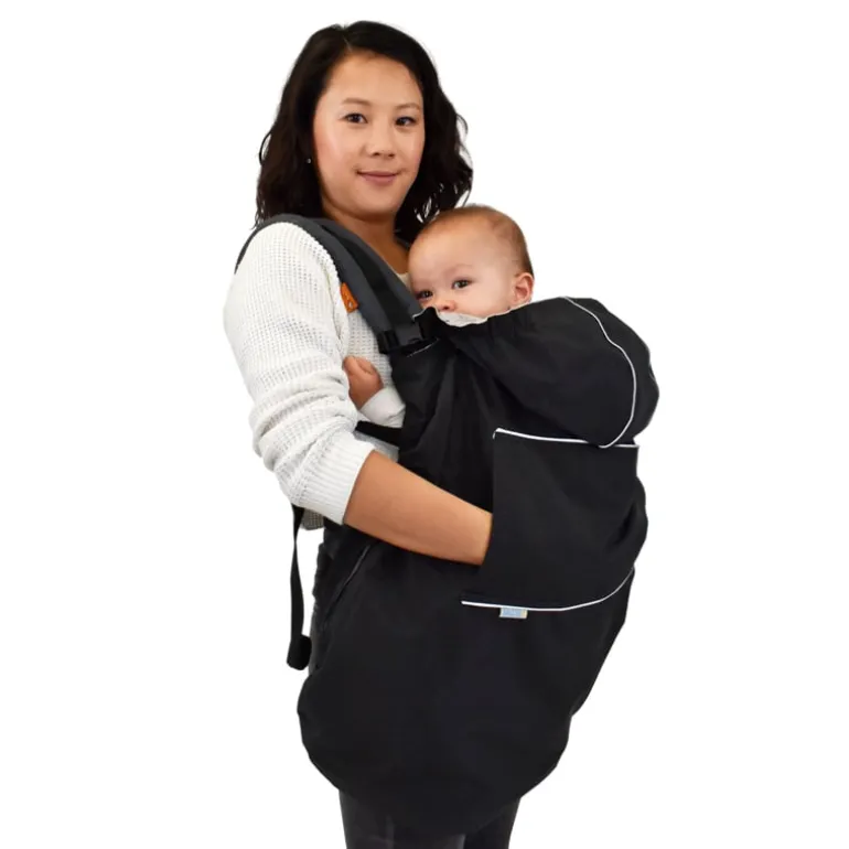 Baby Waterproof Carrier Cover | Black