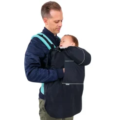 Baby Waterproof Carrier Cover | Black