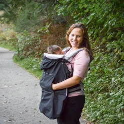 Baby Waterproof Carrier Cover | Black