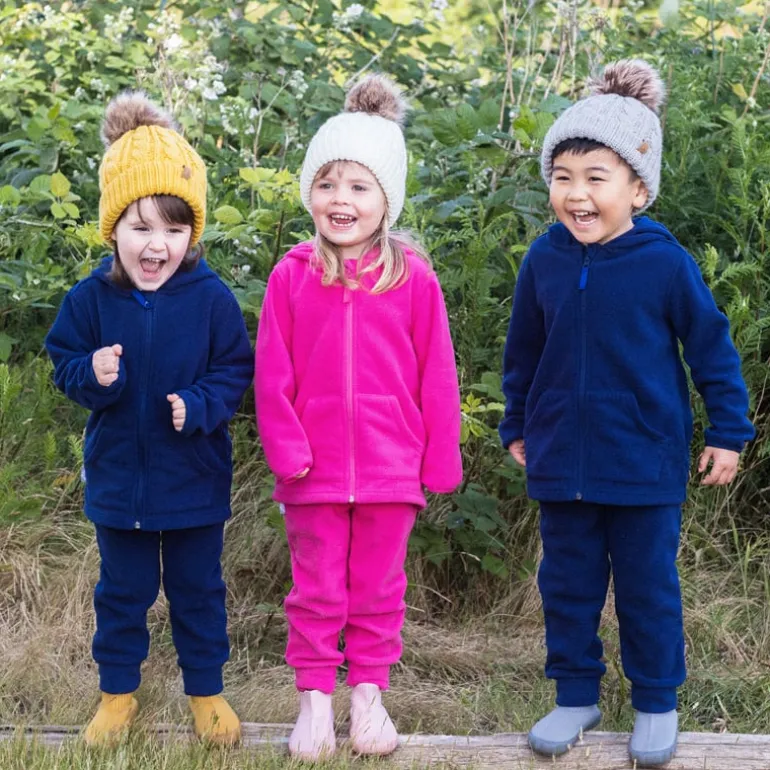 Fleece Jacket | Hot Pink