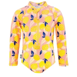 Girls One Piece UV Swimsuit | Summer Citrus