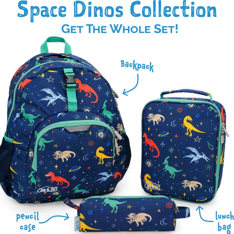 Kids Backpacks | Space Dinos