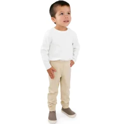 Kids Base Layer Pants | Oatmeal