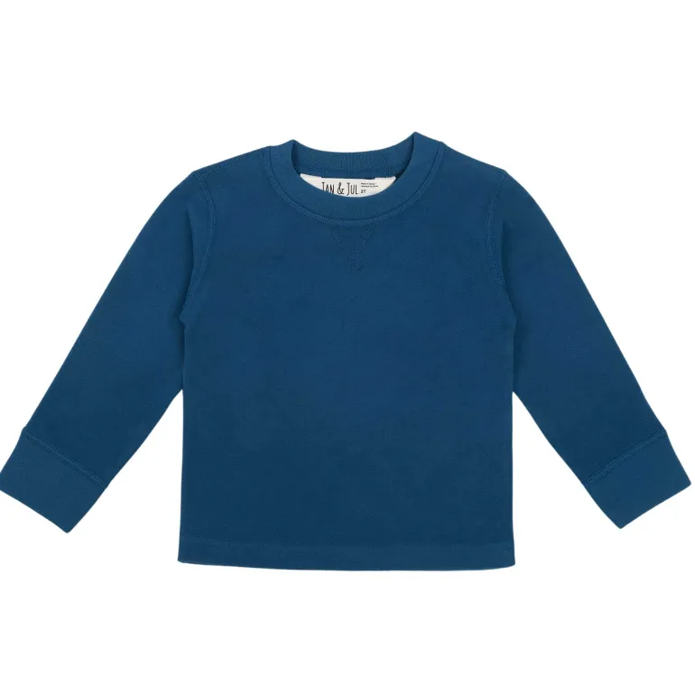Kids Base Layer Tops | Deep Blue