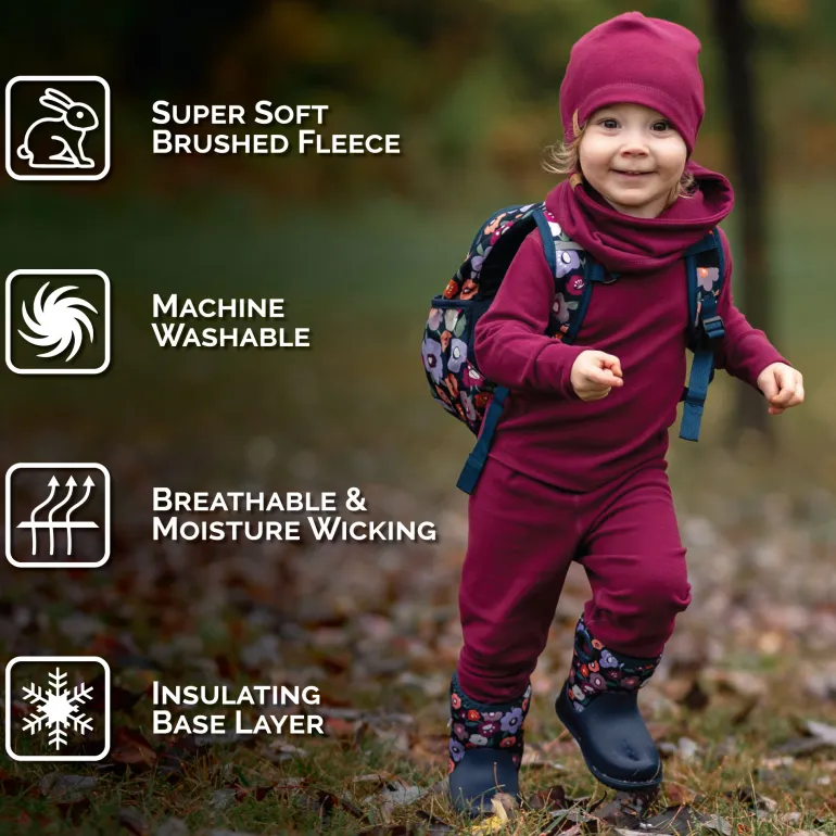 Kids Base Layer Tops | Mulberry
