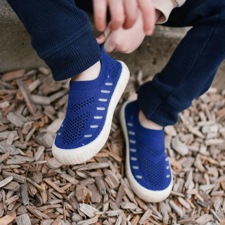 Kids Breeze Slip On Shoes | Navy