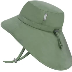 Kids Cotton Adventure Hats | Juniper Green