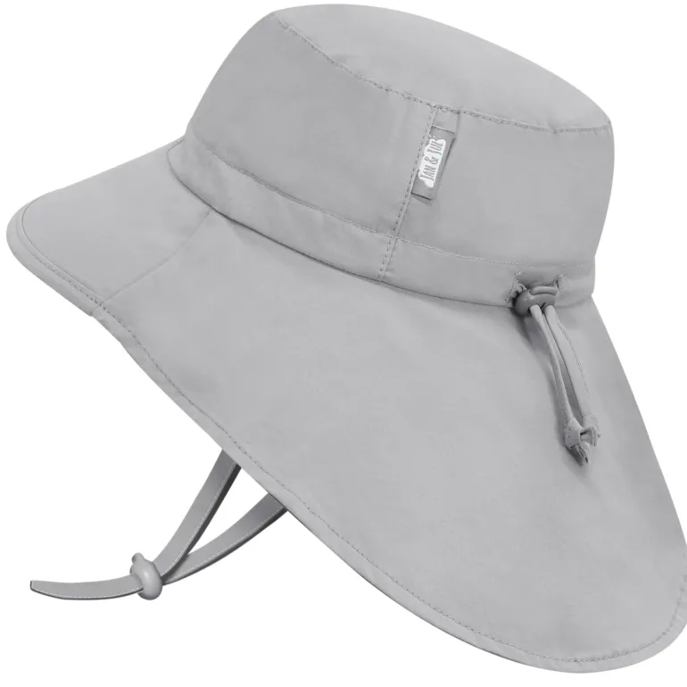 Kids Cotton Adventure Hats | Grey
