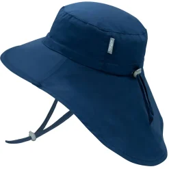 Kids Cotton Adventure Hats | Navy with Navy Trim