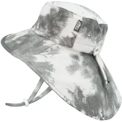 Kids Cotton Adventure Hats | Black Tie-Dye