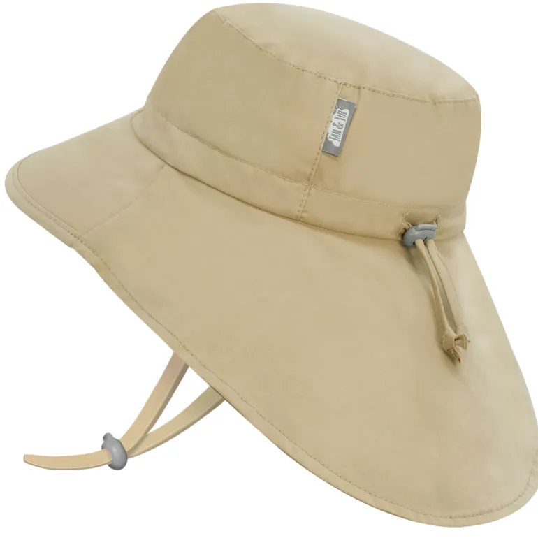 Kids Cotton Adventure Hats | Olive Khaki