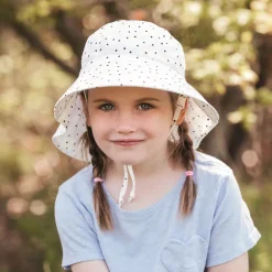 Kids Cotton Adventure Hats | Dots