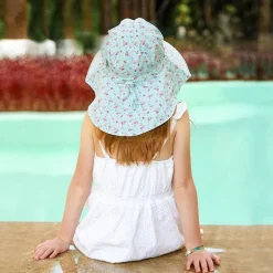 Kids Cotton Adventure Hats | Retro Rose