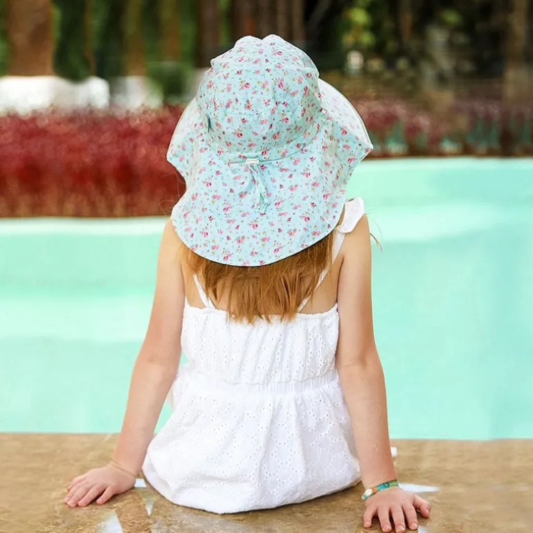 Kids Cotton Adventure Hats | Retro Rose