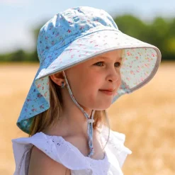 Kids Cotton Adventure Hats | Retro Rose