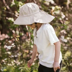 Kids Cotton Adventure Hats | Olive Khaki
