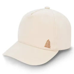 Kids Cotton Baseball Caps | Beige