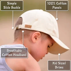Kids Cotton Baseball Caps | Lavender Tie-Dye