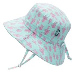 Kids Cotton Bucket Hats | Coral