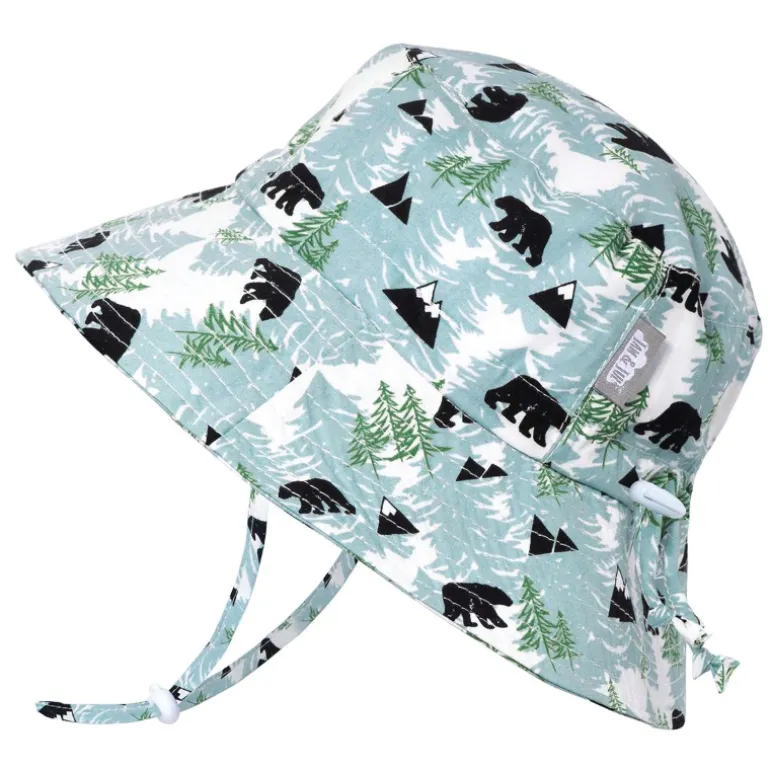 Kids Cotton Bucket Hats | Bear