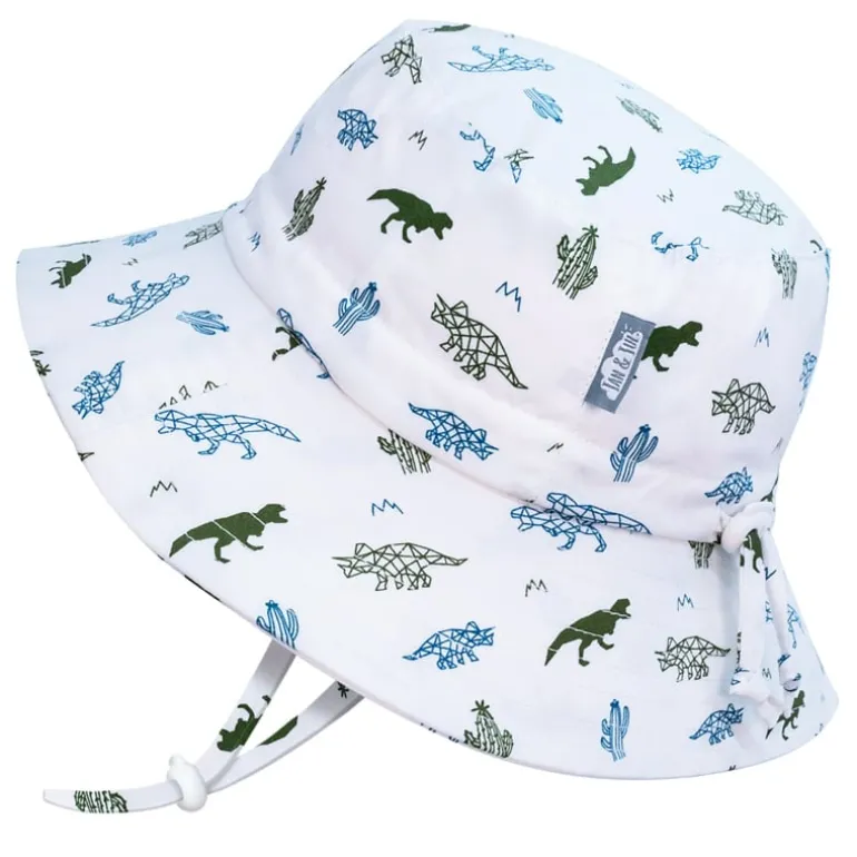 Kids Cotton Bucket Hats | Dino