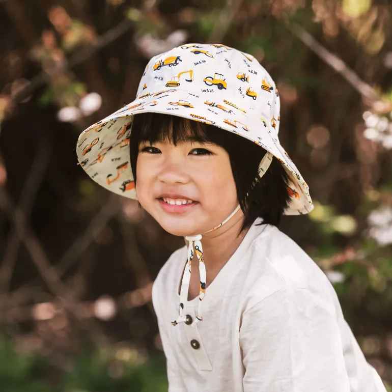 Kids Cotton Bucket Hats | Little Diggers