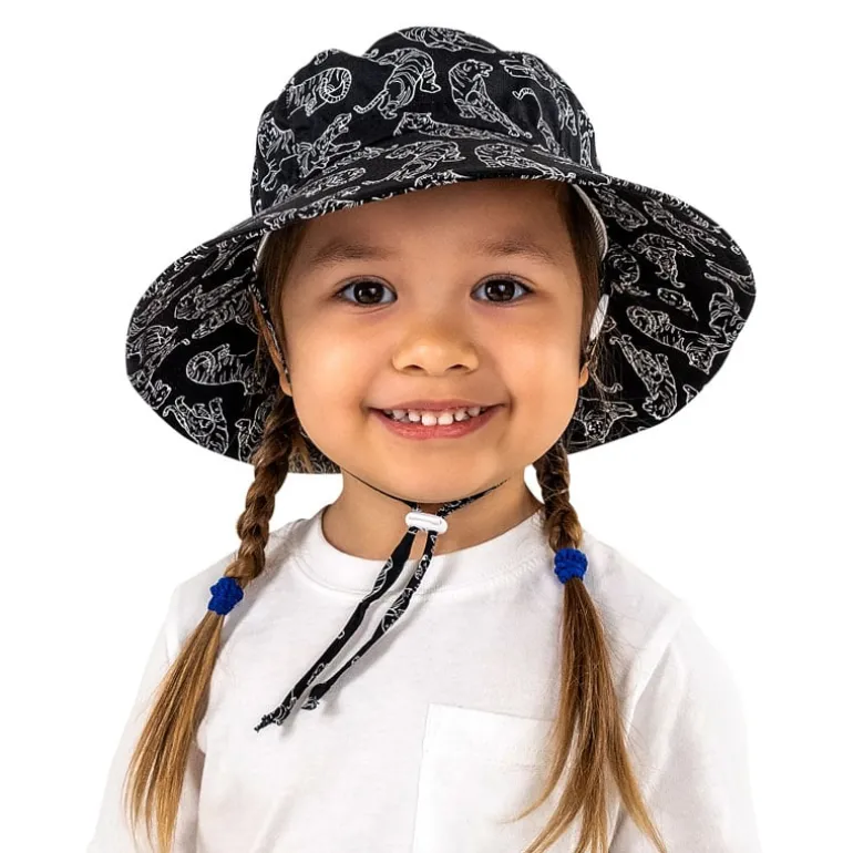 Kids Cotton Bucket Hats | Tiger