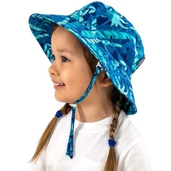 Kids Cotton Bucket Hats | Cool Tropical