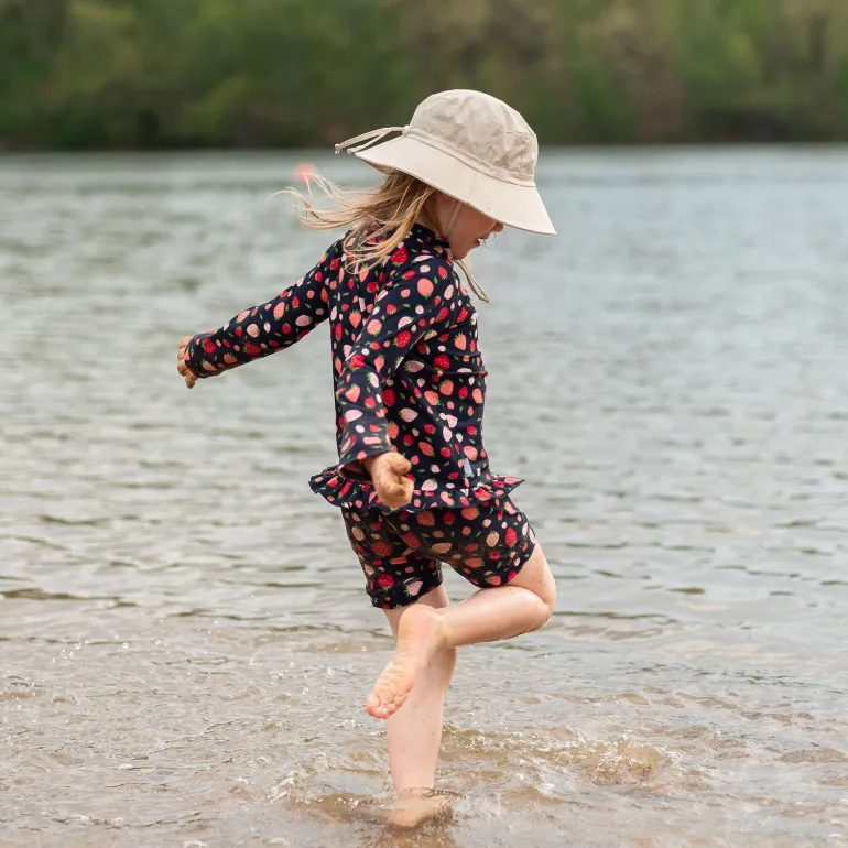 Kids Cotton Bucket Hats | Sand